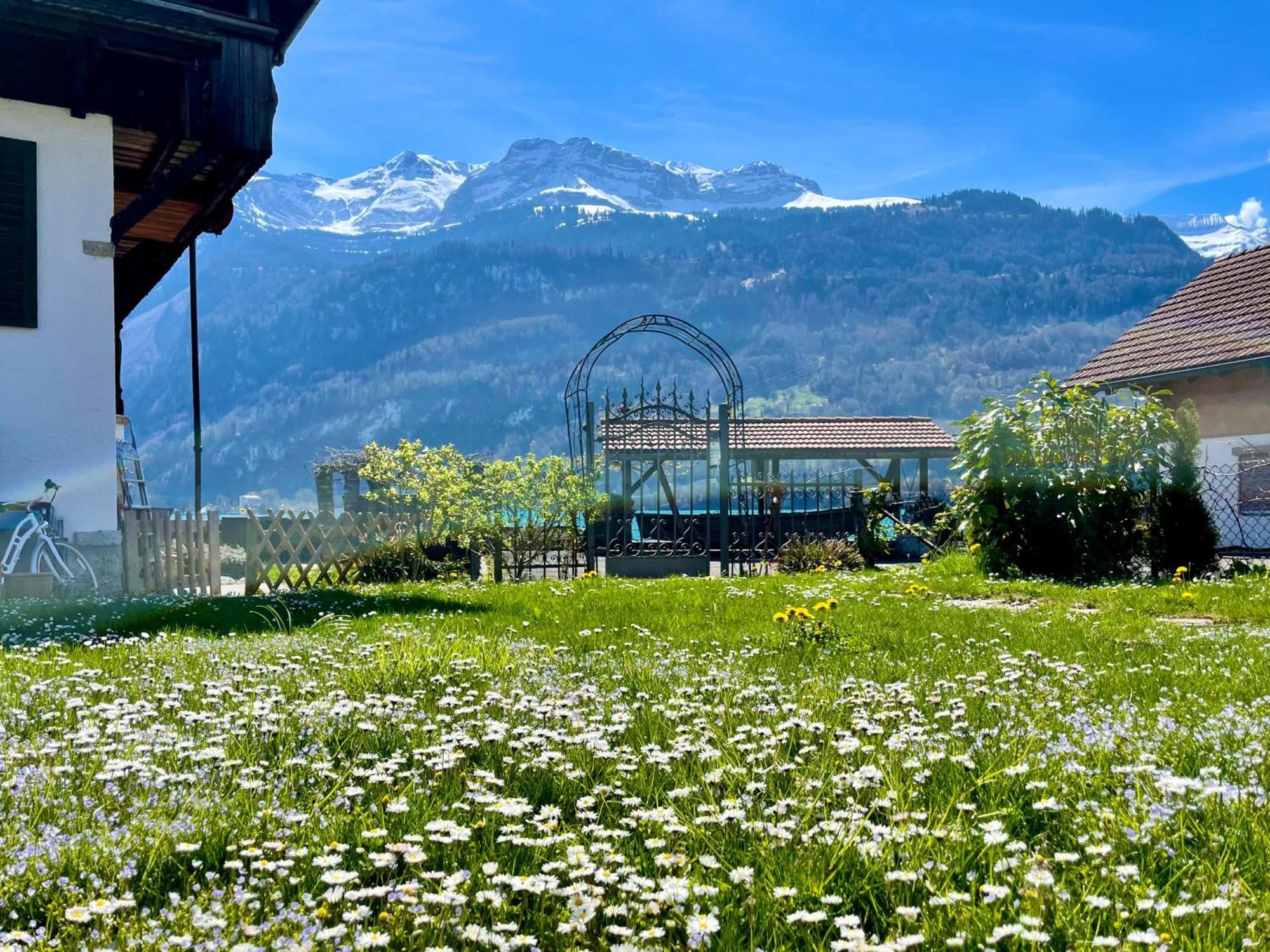 Romantic Lake & Mountain Apartment Pure Swissness Бриенц Экстерьер фото